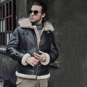 Francis B3 Bomber Jacket with Detachable Hood