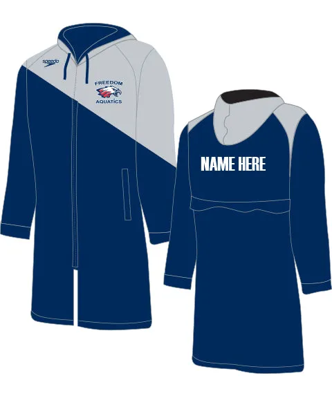 Freedom Aquatics_2020_Color Block Unisex Team Swimming Parka