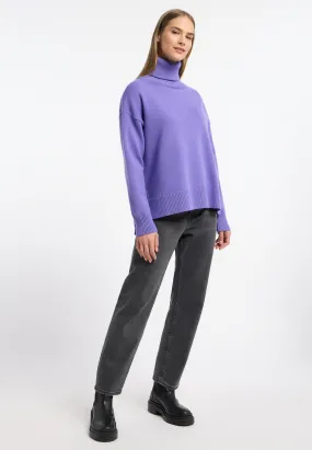 FRIEDA & FREDDIES Purple Knit Pullover