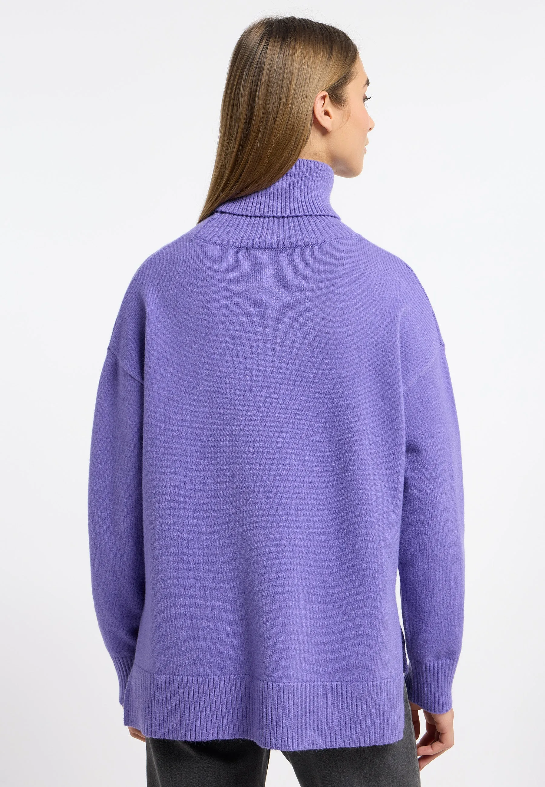 FRIEDA & FREDDIES Purple Knit Pullover