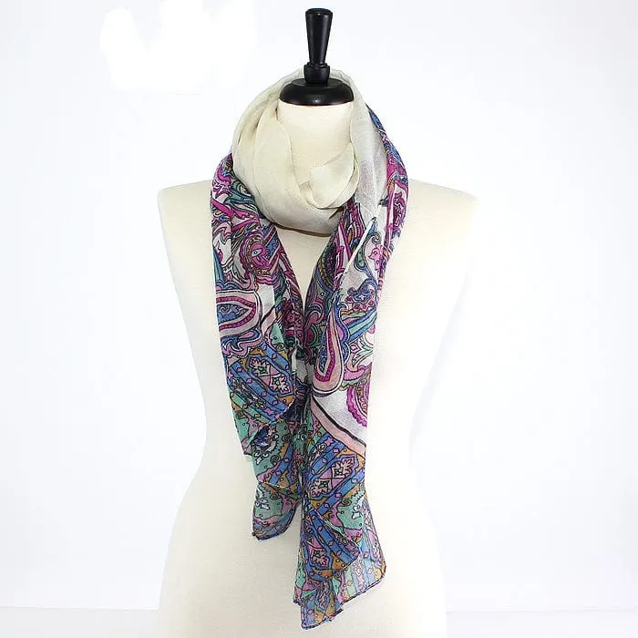 FS1212 Paisley Scarf