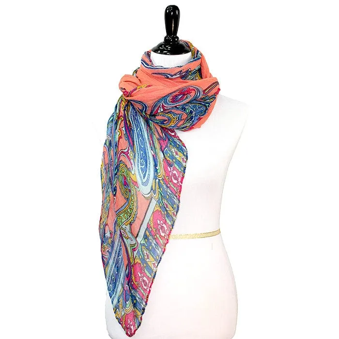 FS1212 Paisley Scarf