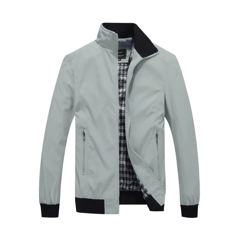 Funki Buys | Jackets | Men's Slim Fit Casual Windbreaker Jacket