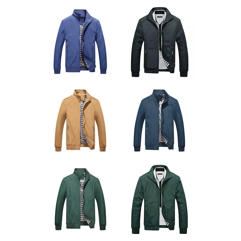 Funki Buys | Jackets | Men's Slim Fit Casual Windbreaker Jacket