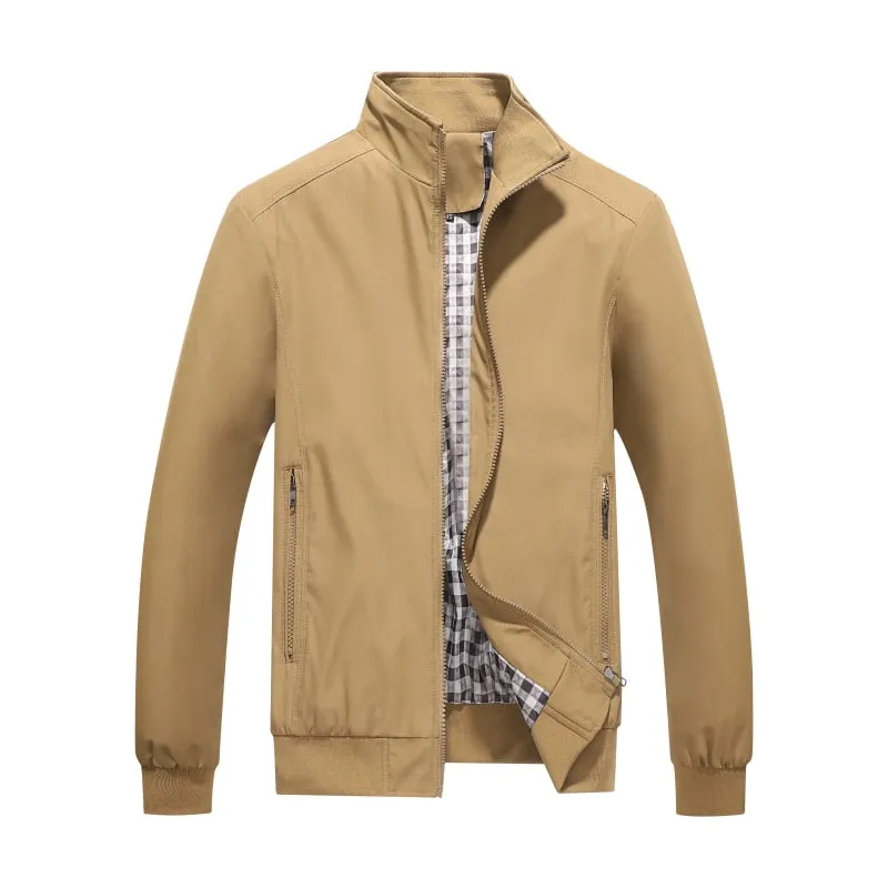 Funki Buys | Jackets | Men's Slim Fit Casual Windbreaker Jacket