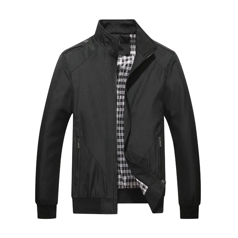 Funki Buys | Jackets | Men's Slim Fit Casual Windbreaker Jacket