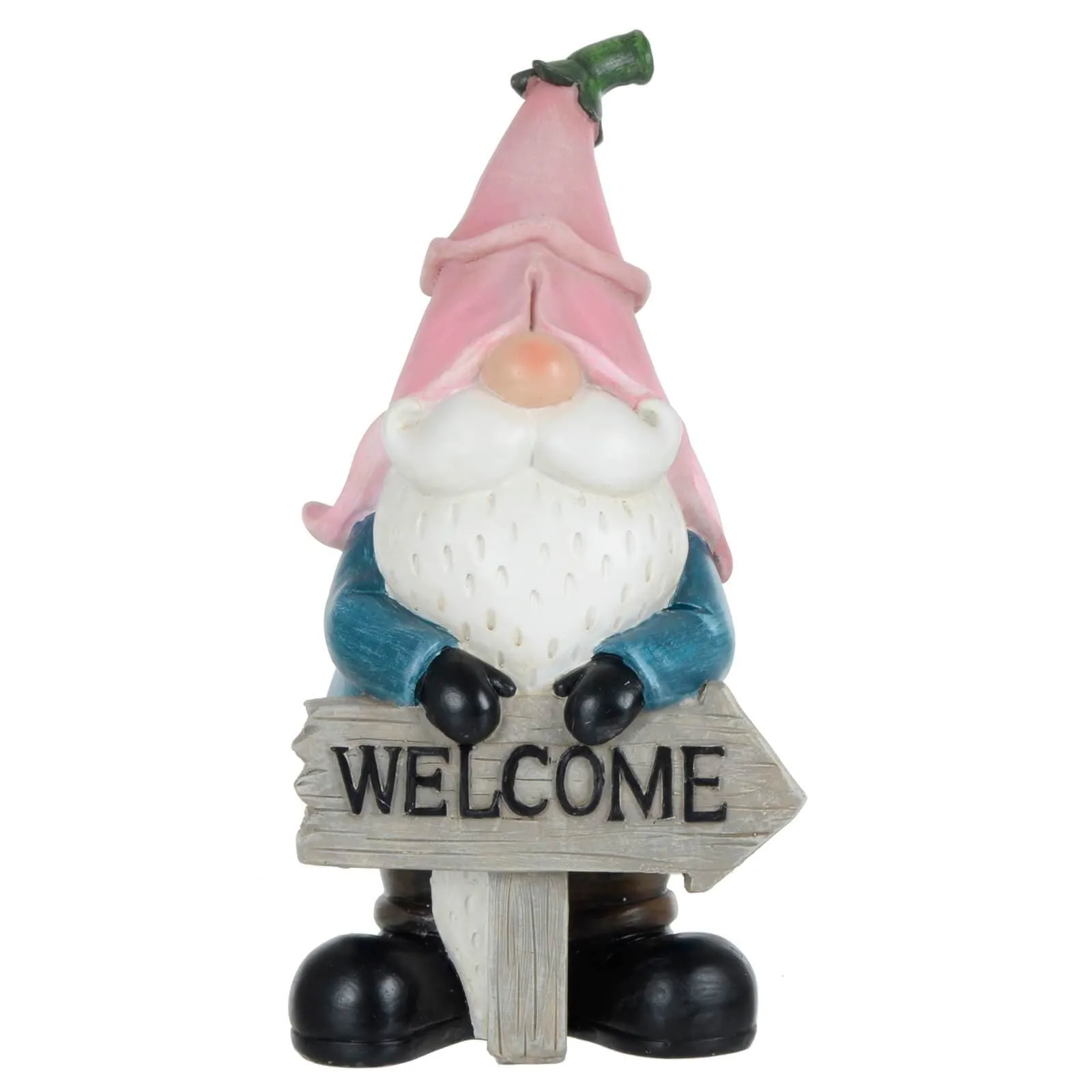 Garden Gnome Standing Ornament Resin Outdoor Decoration