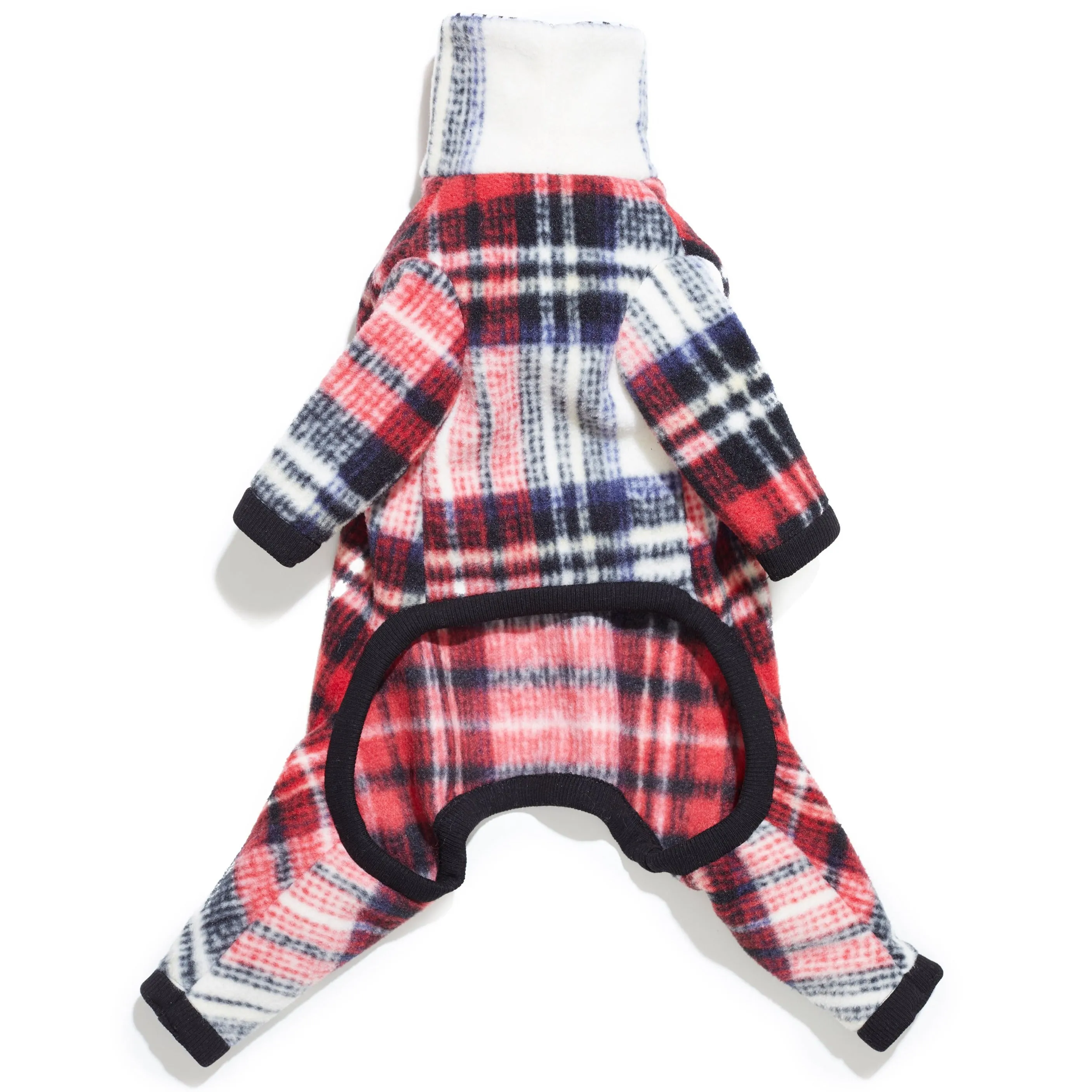 Good Pup Gone Plaid | Classic Red Plaid Doggie Pajamas