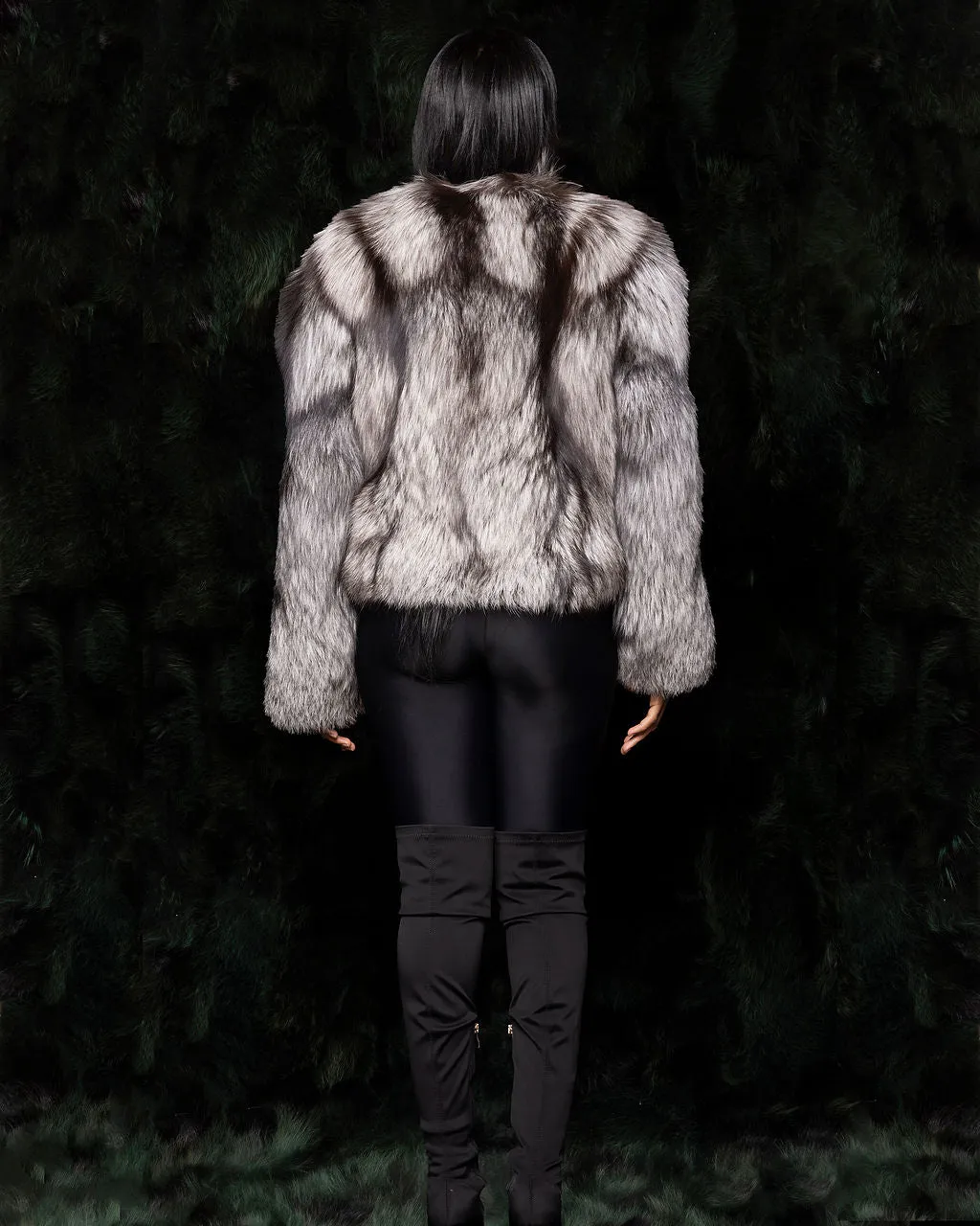 Grey Fox Coat