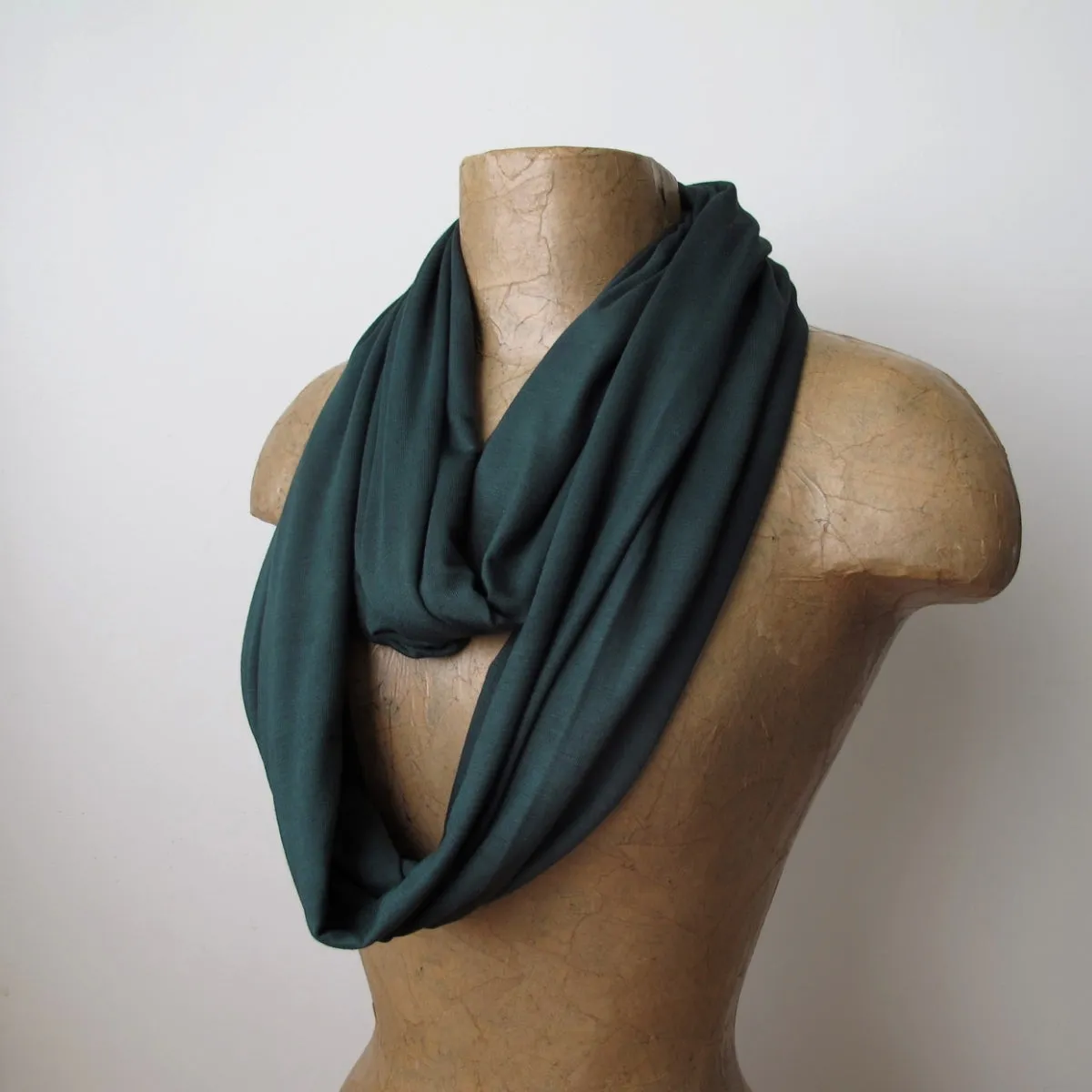 HUNTER GREEN Infinity Scarf