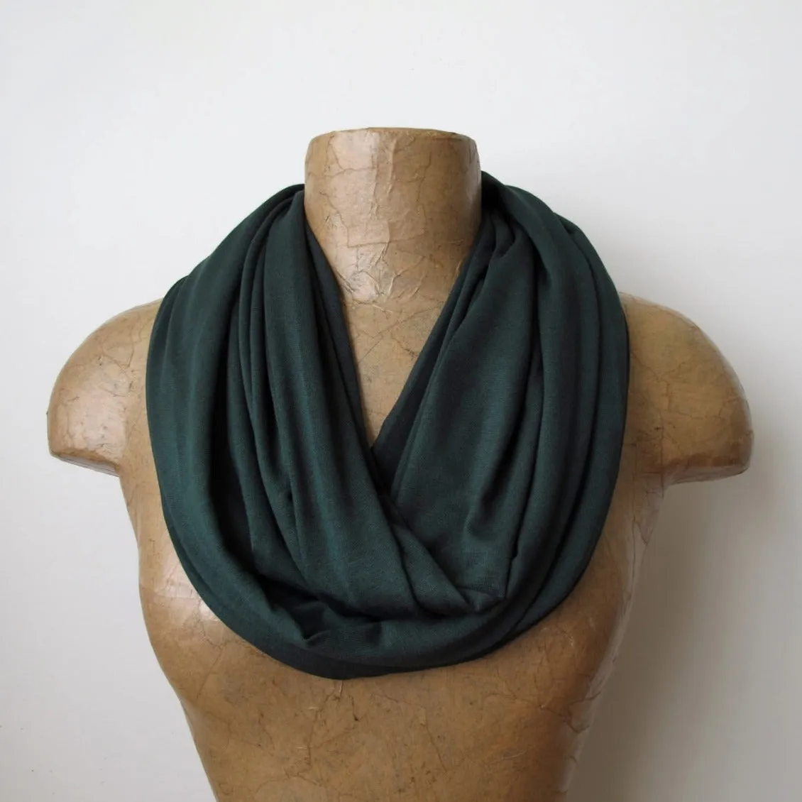 HUNTER GREEN Infinity Scarf