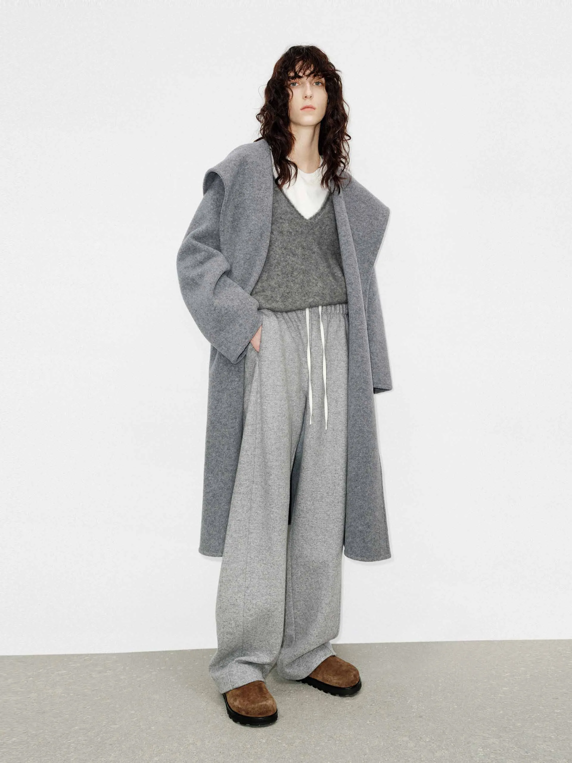 Include Belt Merino Wool Coat