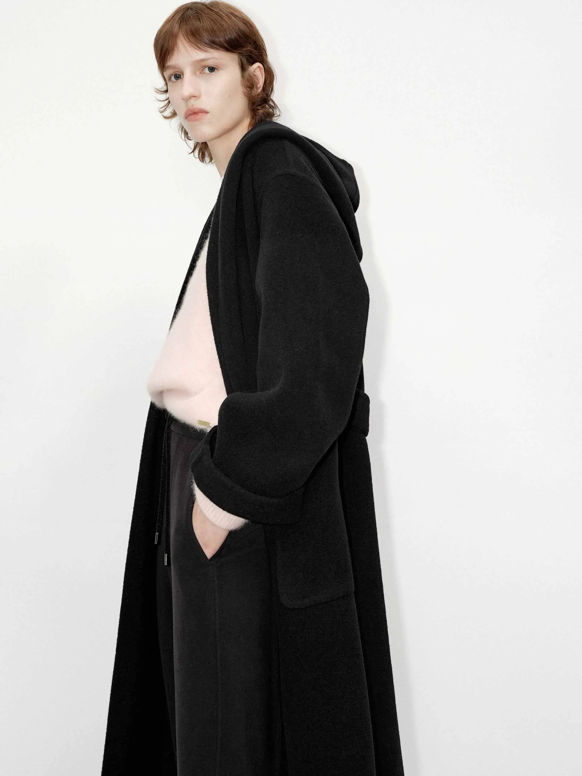 Include Belt Merino Wool Coat