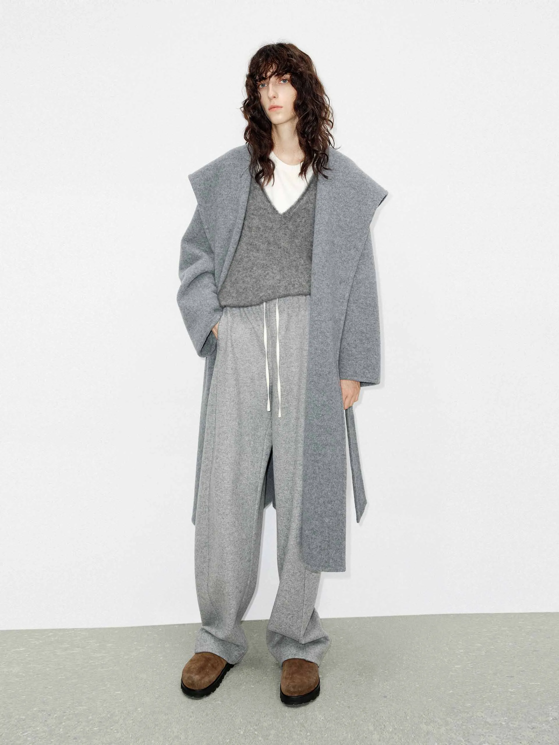 Include Belt Merino Wool Coat