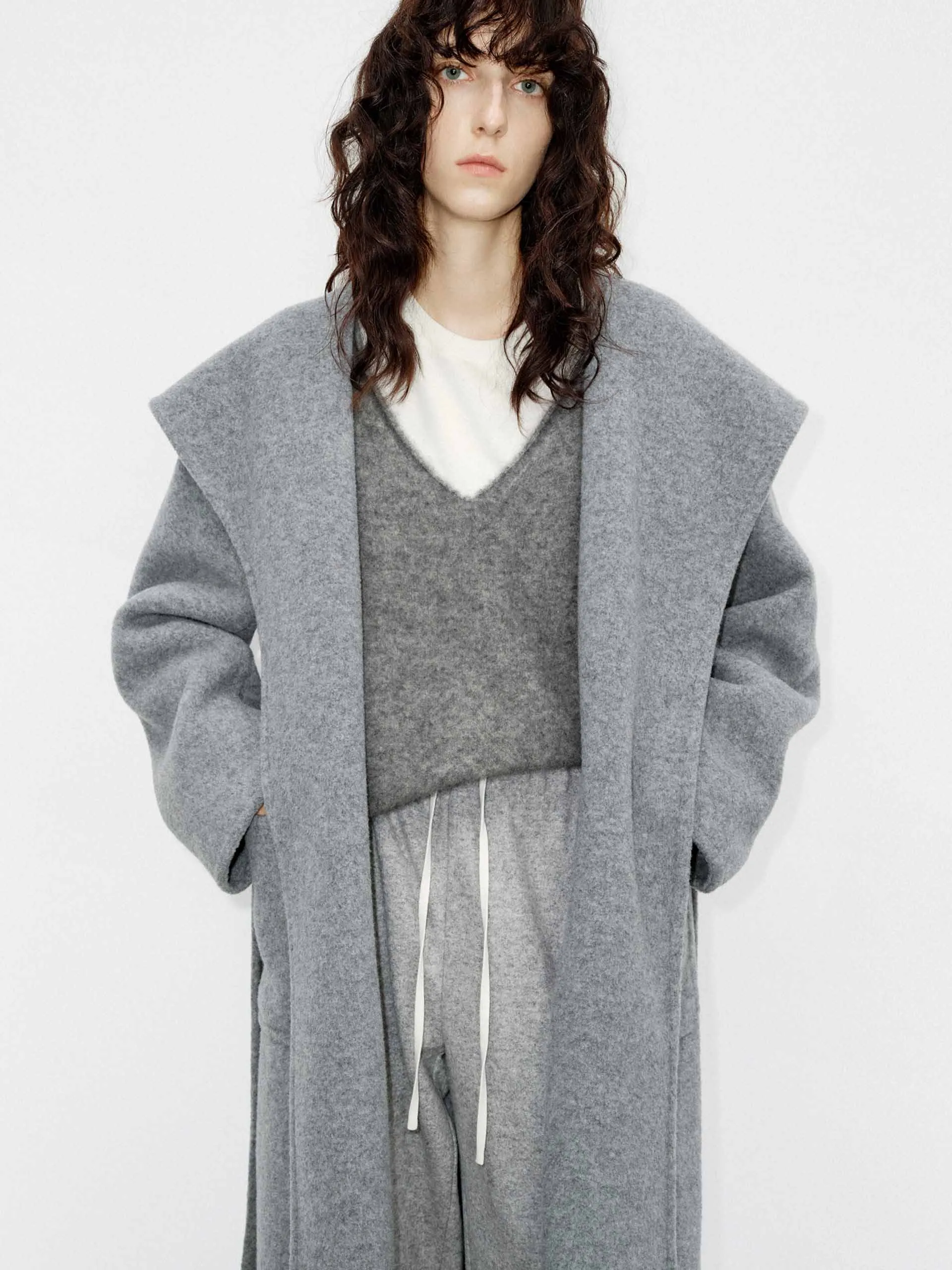 Include Belt Merino Wool Coat