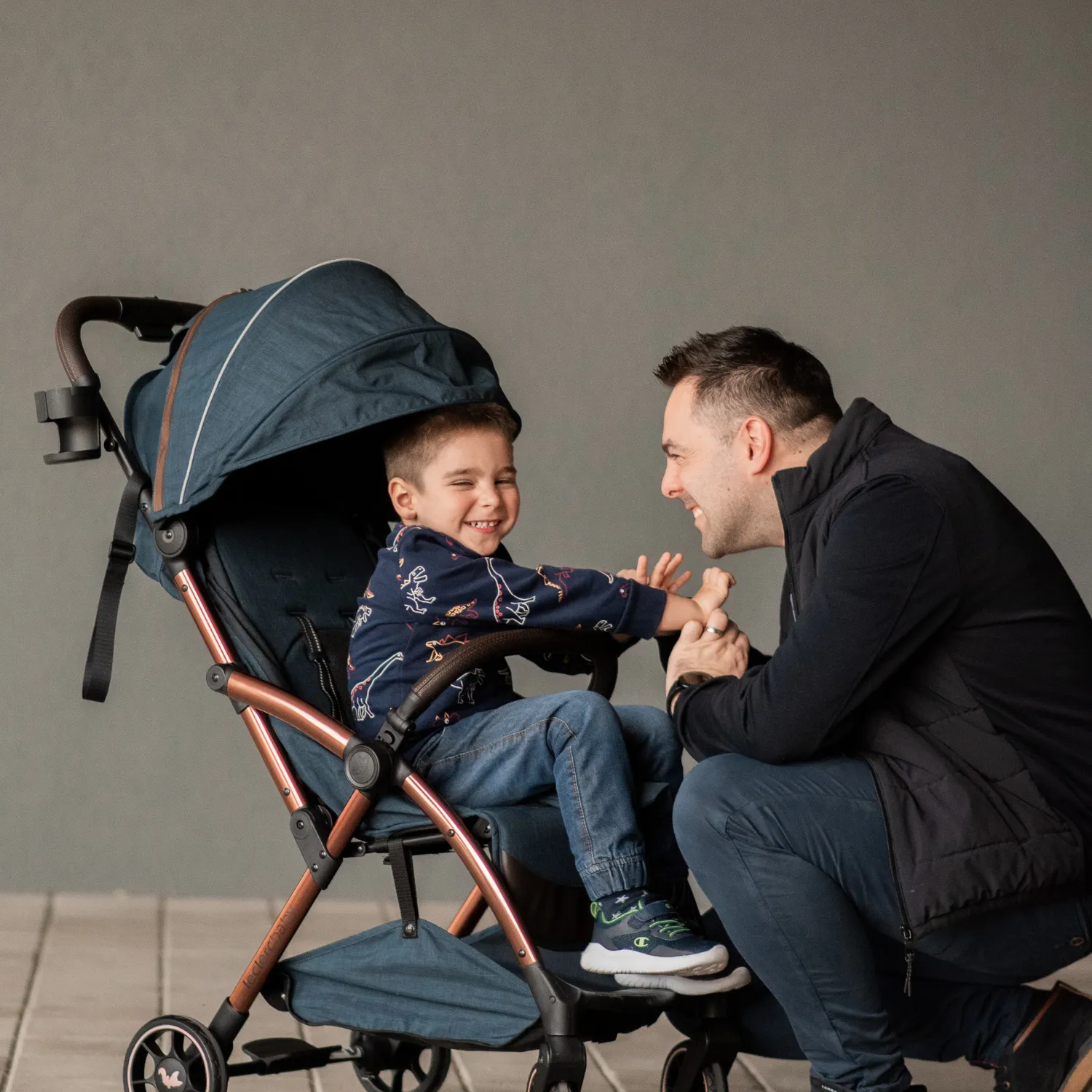 Influencer Air Stroller Denim Blue