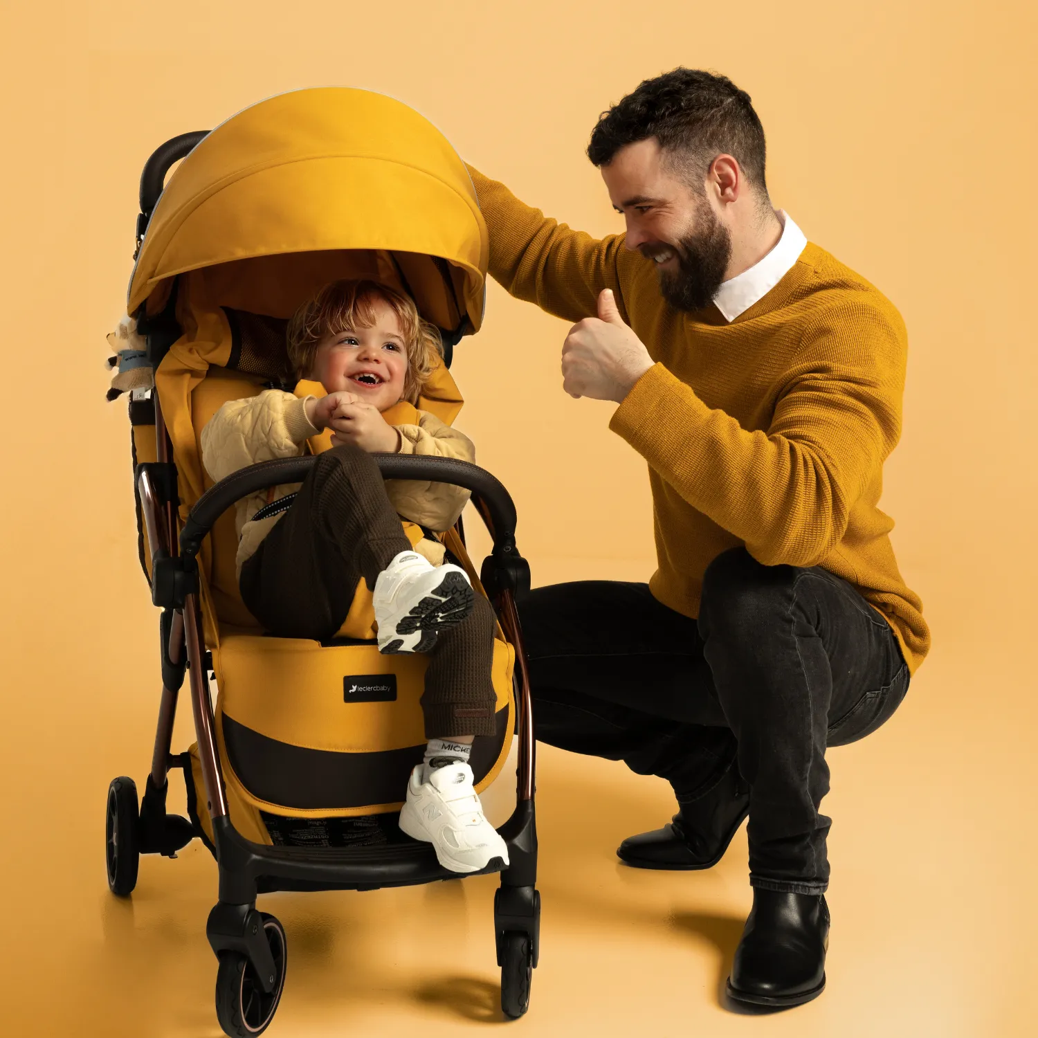 Influencer Air Stroller Golden Mustard