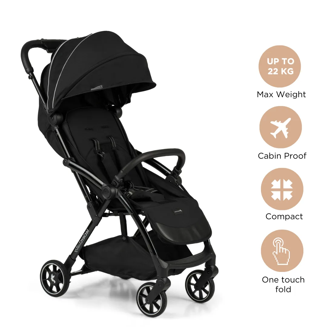 Influencer Air Stroller Piano Black