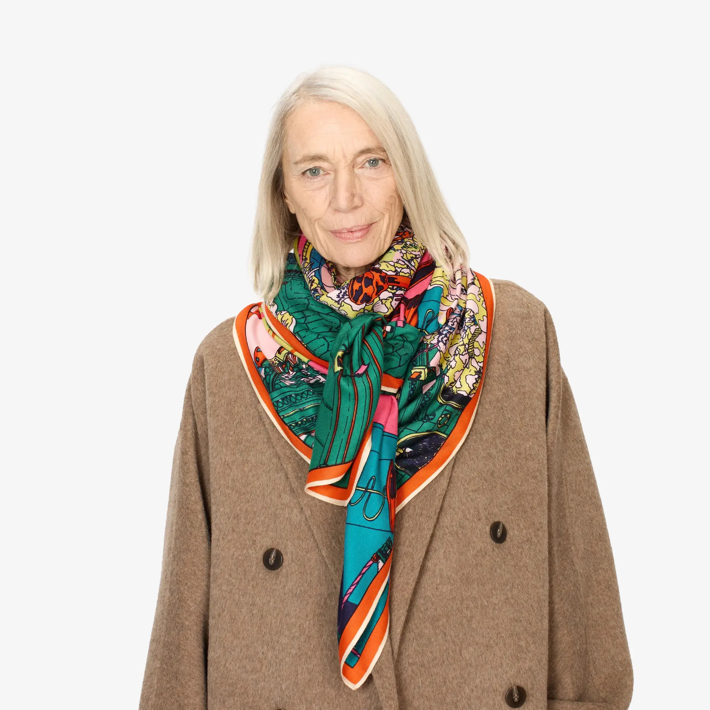 INOUI EDITIONS - IMPRIMERIE SQUARE SCARF