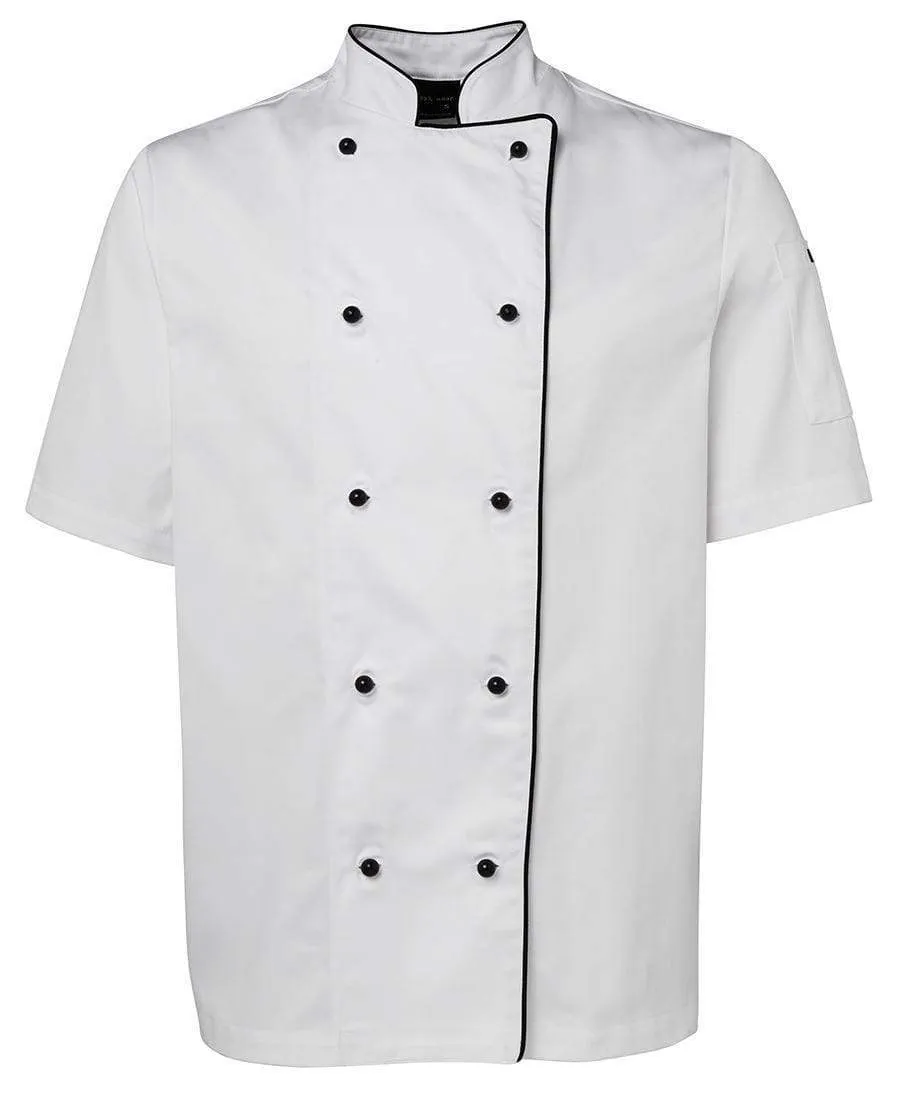 JB'S Short Sleeve Unisex Chefs Jacket 5CJ2