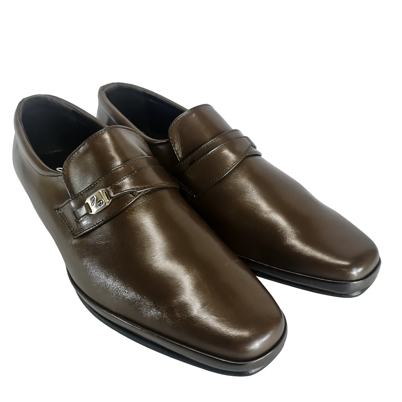 JOHN DRAKE Dark Chocolate Slip On