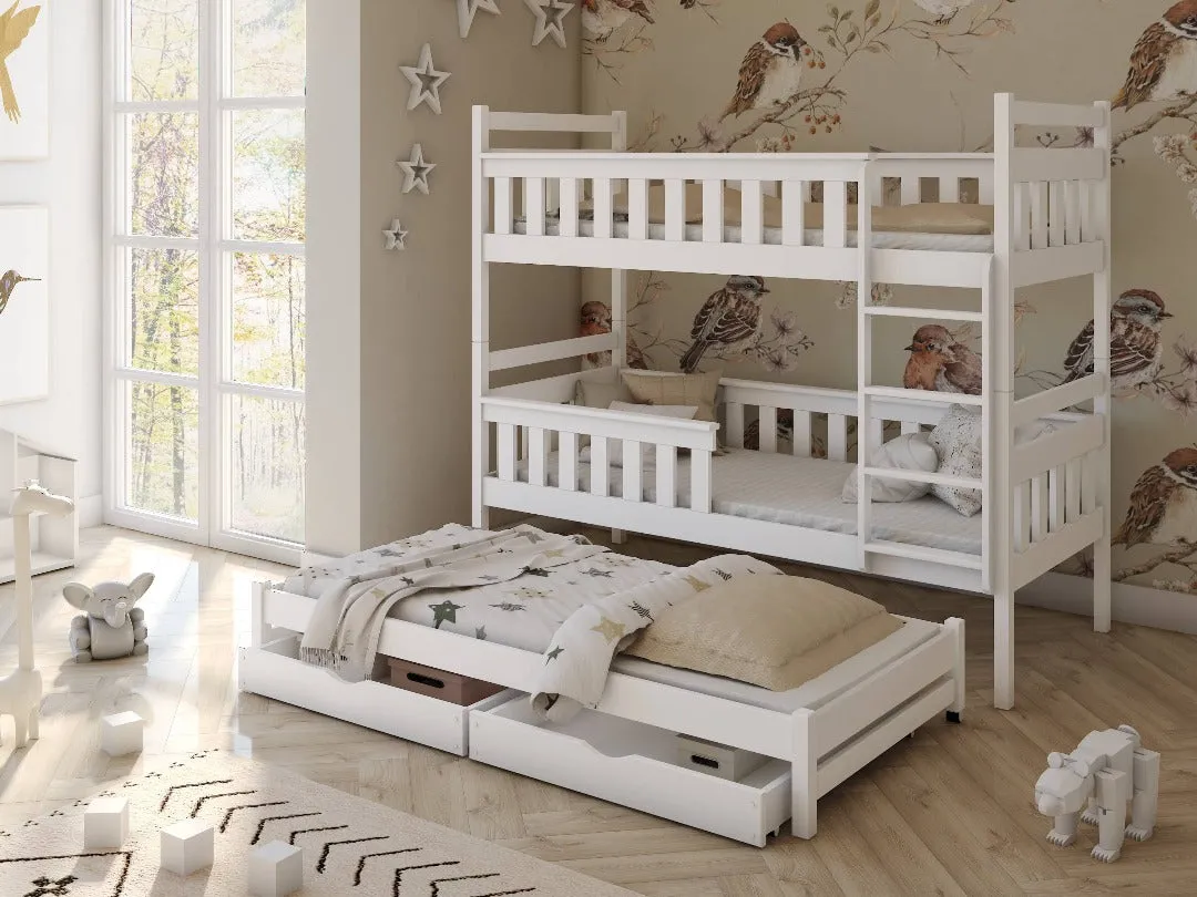 Kors Bunk Bed with Trundle and Storage