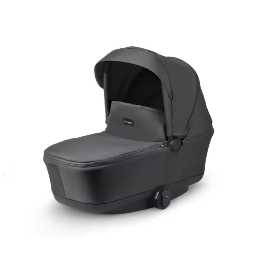 Leclercbaby Bundle Influencer XL Black (Stroller    Bassinet)