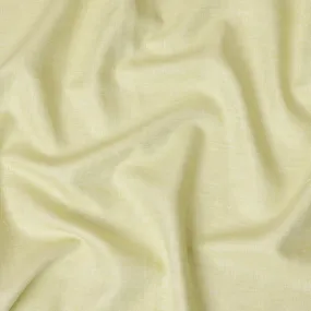 Light Yellow Pure Linen Fabric for Tailoring, 60 Lea, 150 cm Width-D20552