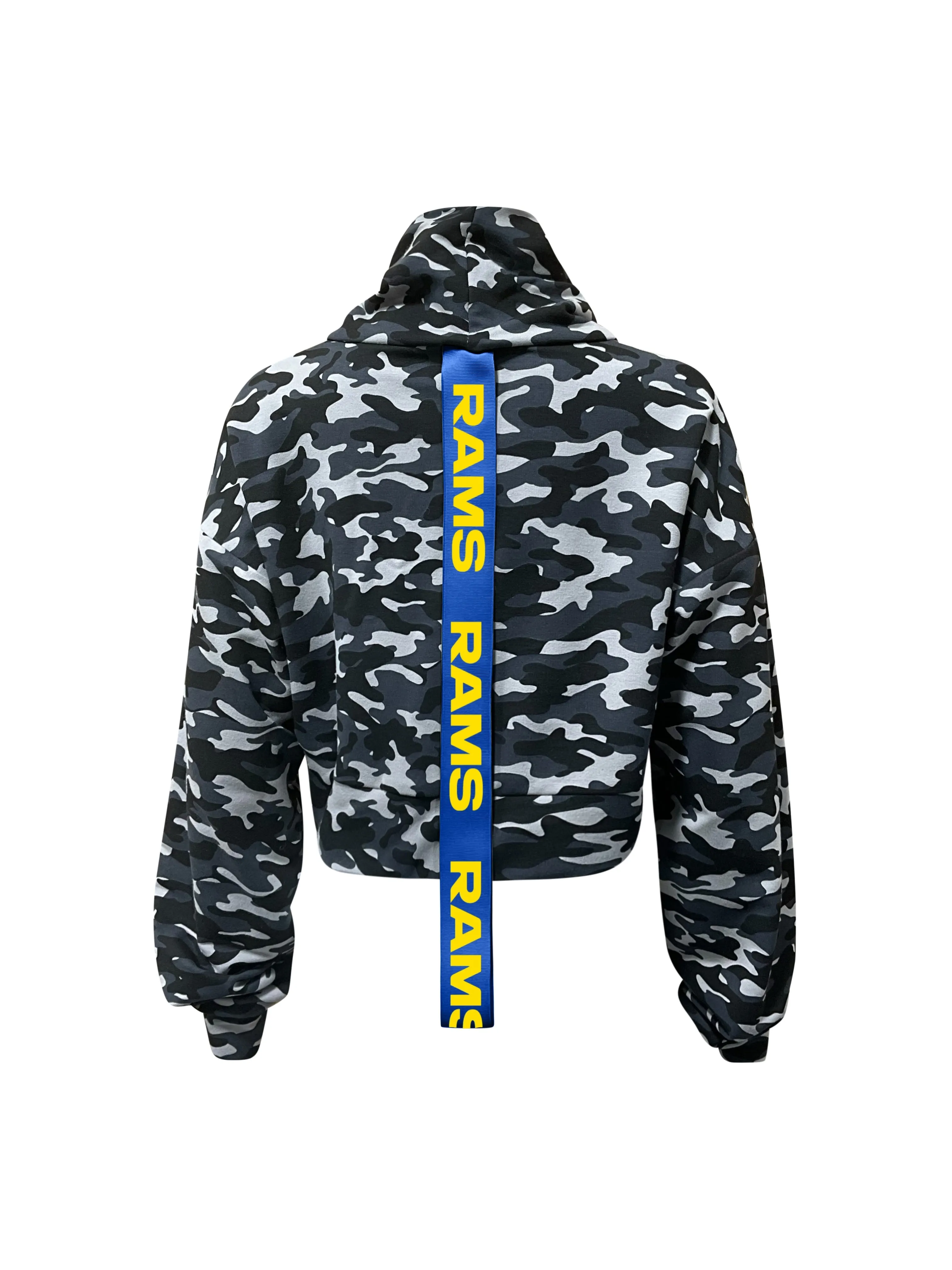 Los Angeles Rams Crop Camo Sweatshirt