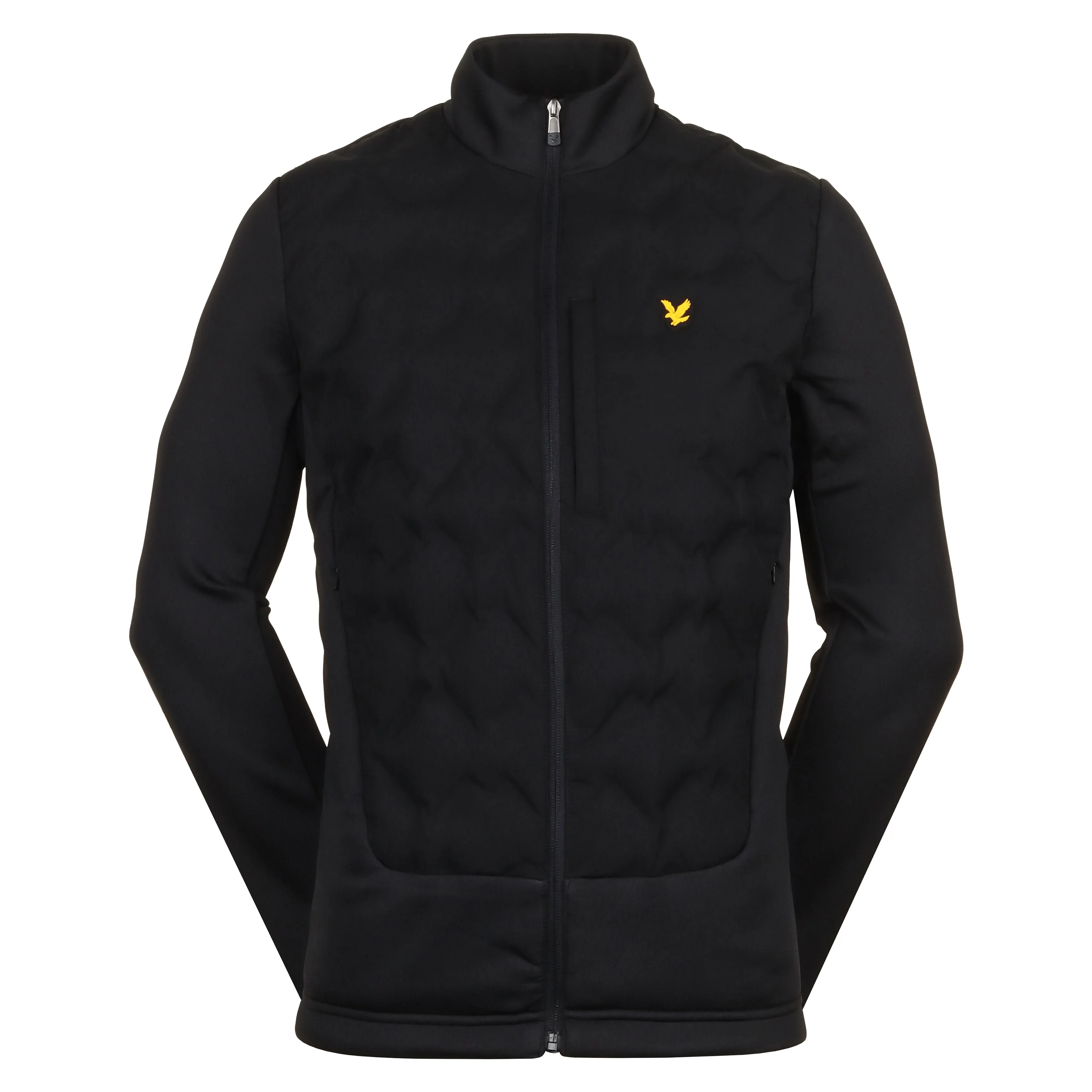 Lyle & Scott Golf Welded Check Fleece Jacket