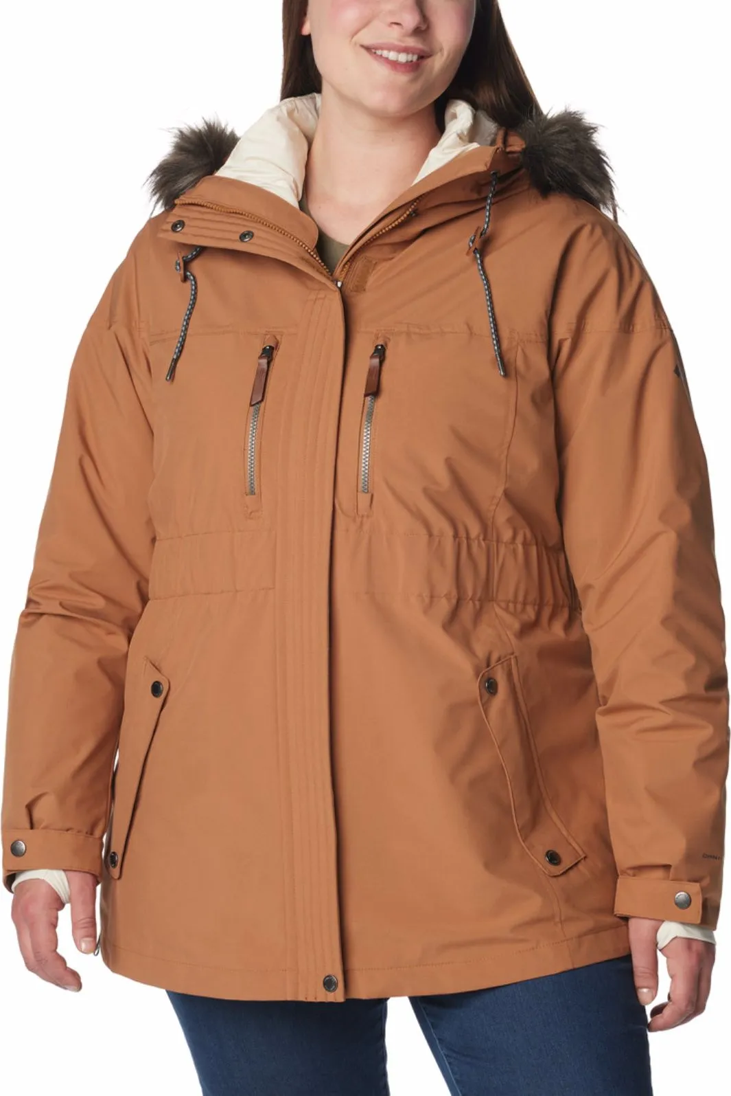 Manteau Payton Pass Interchangeable Taille Plus Camel Brown de Columbia