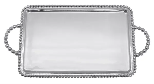 Mariposa Medium Pearled Service Tray