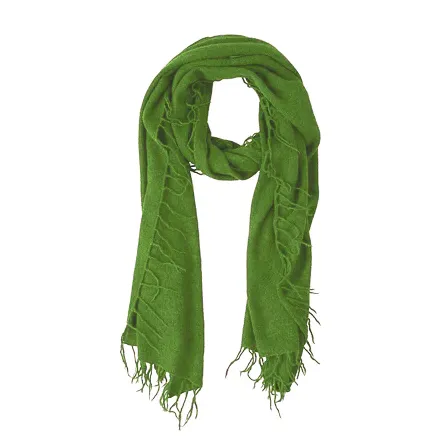 Meg Cohen Alpaca Full Fringe Scarf