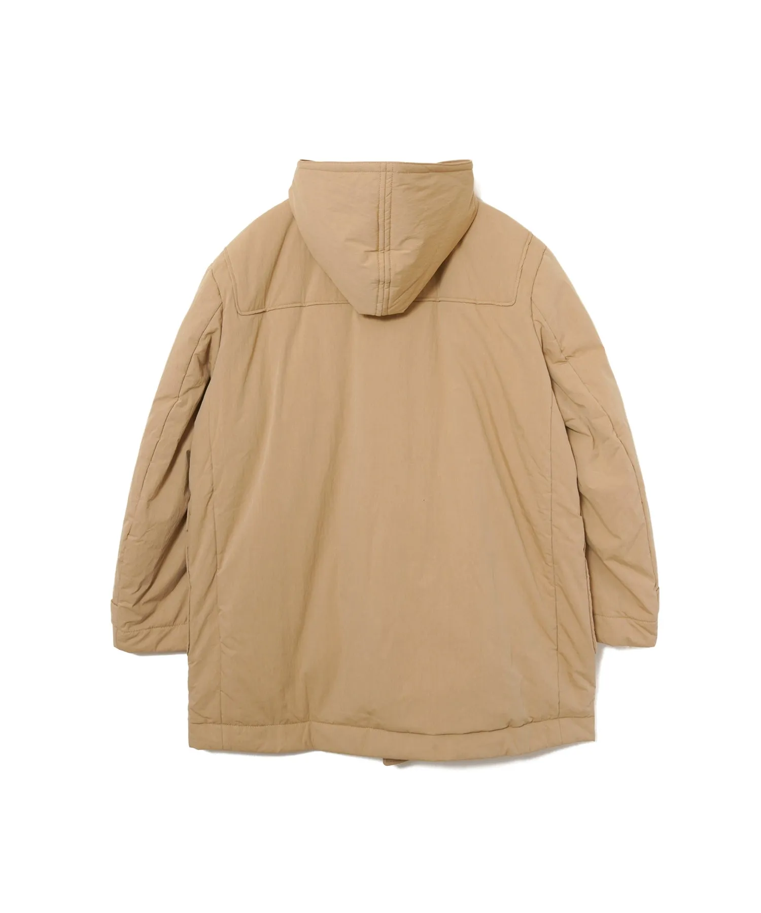 【MEN】ARMY TWILL COTTON NYLON DUFFEL COAT