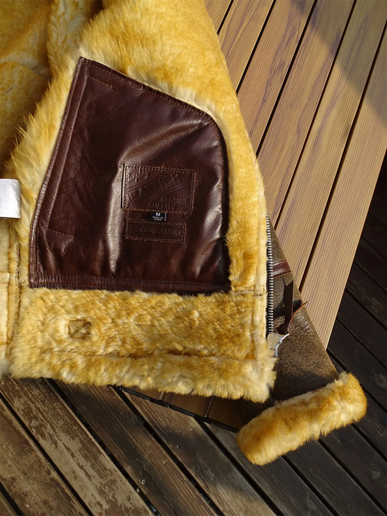 Men's B6 Avaitor Shearling Coat