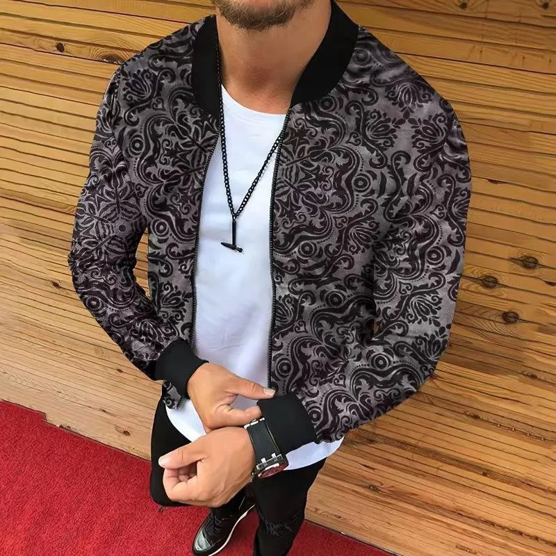 Men's Casual Printed Jacket 53278188L