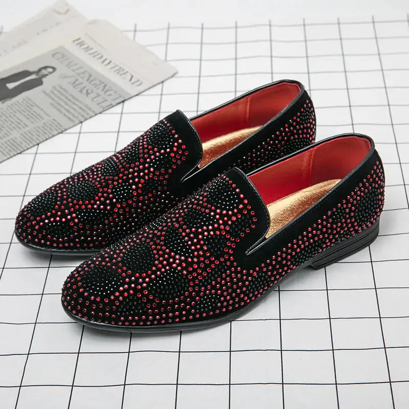 Men's Suede Leather Slip-On Shoes