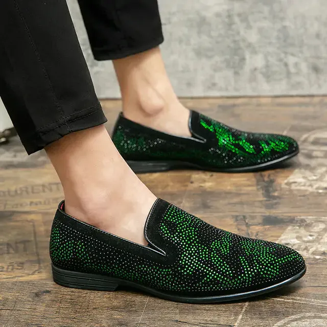 Men's Suede Leather Slip-On Shoes