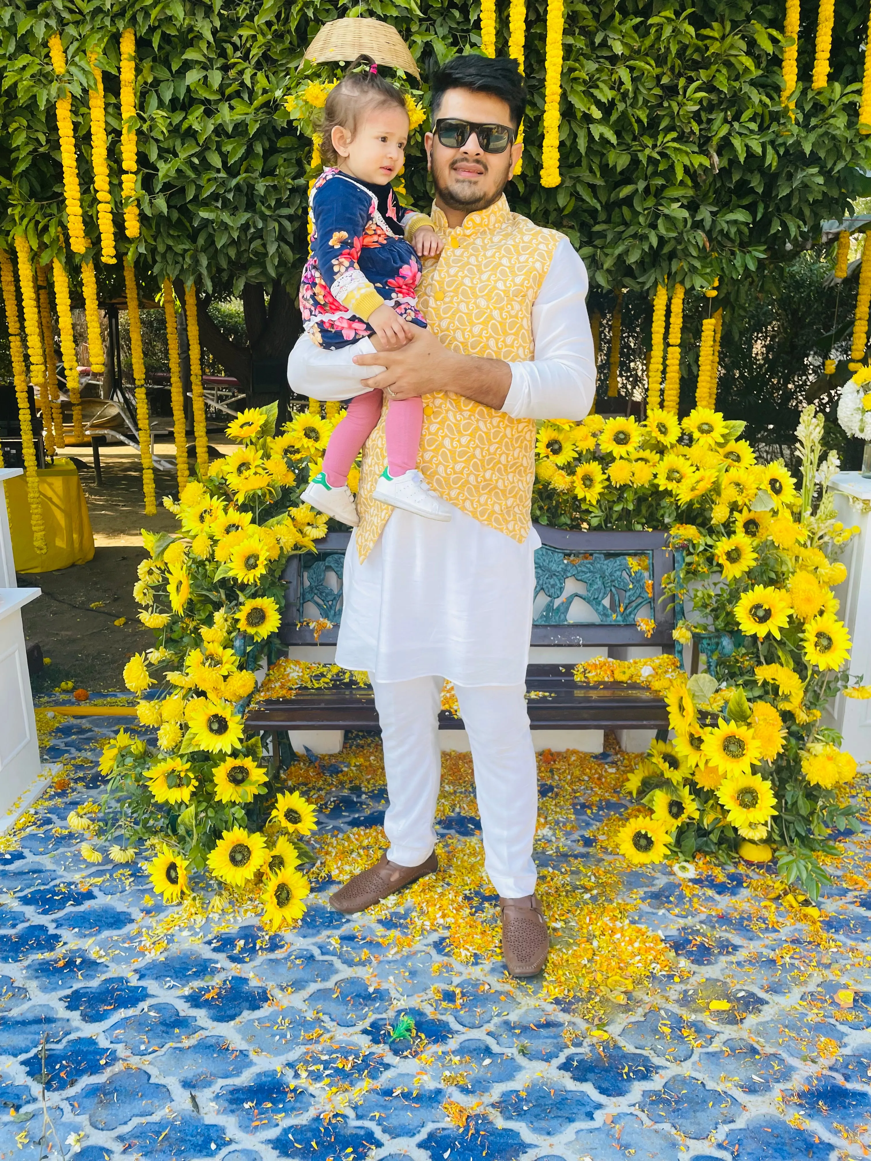 Menswear Yellow Waist Coat