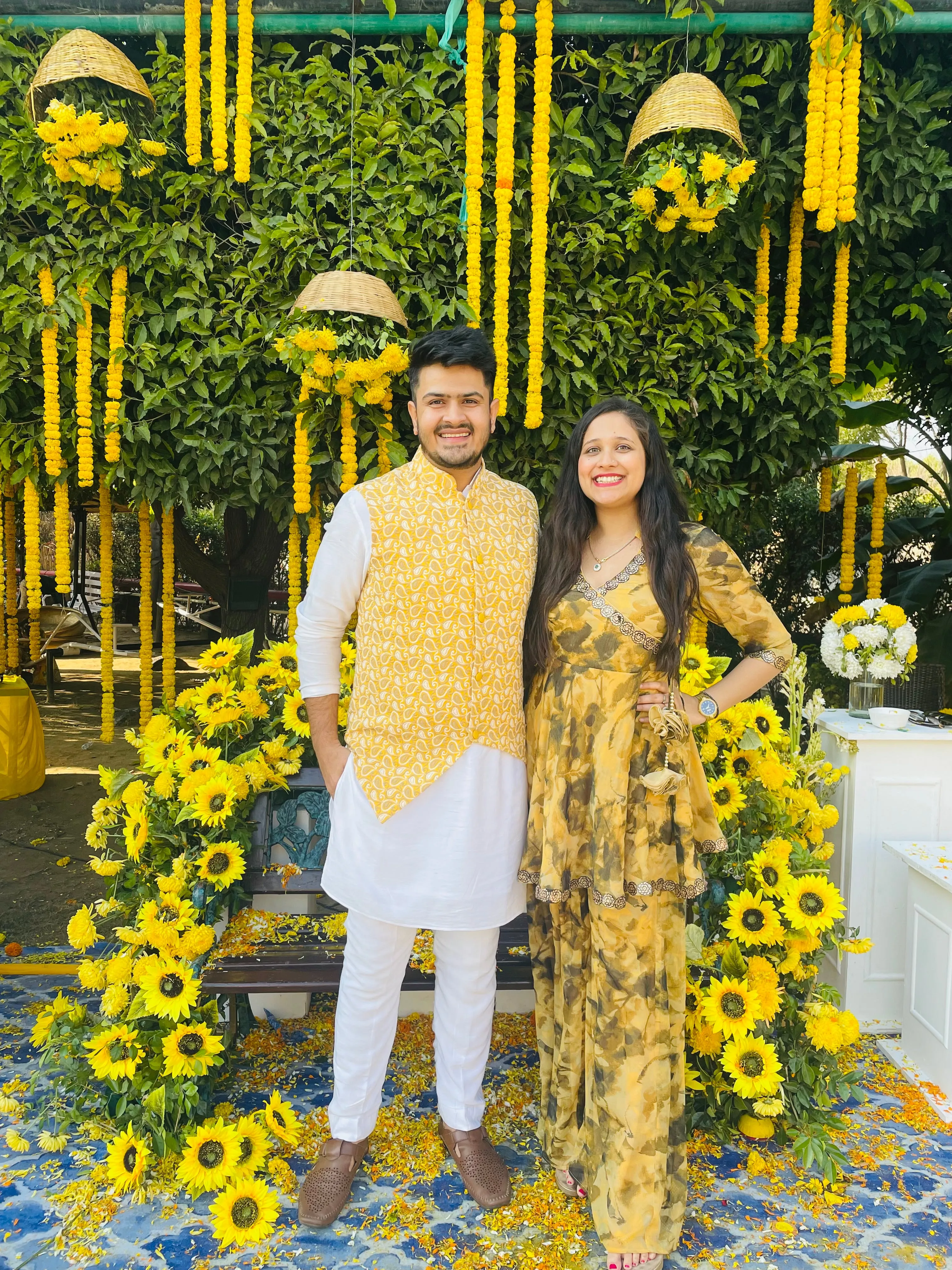 Menswear Yellow Waist Coat