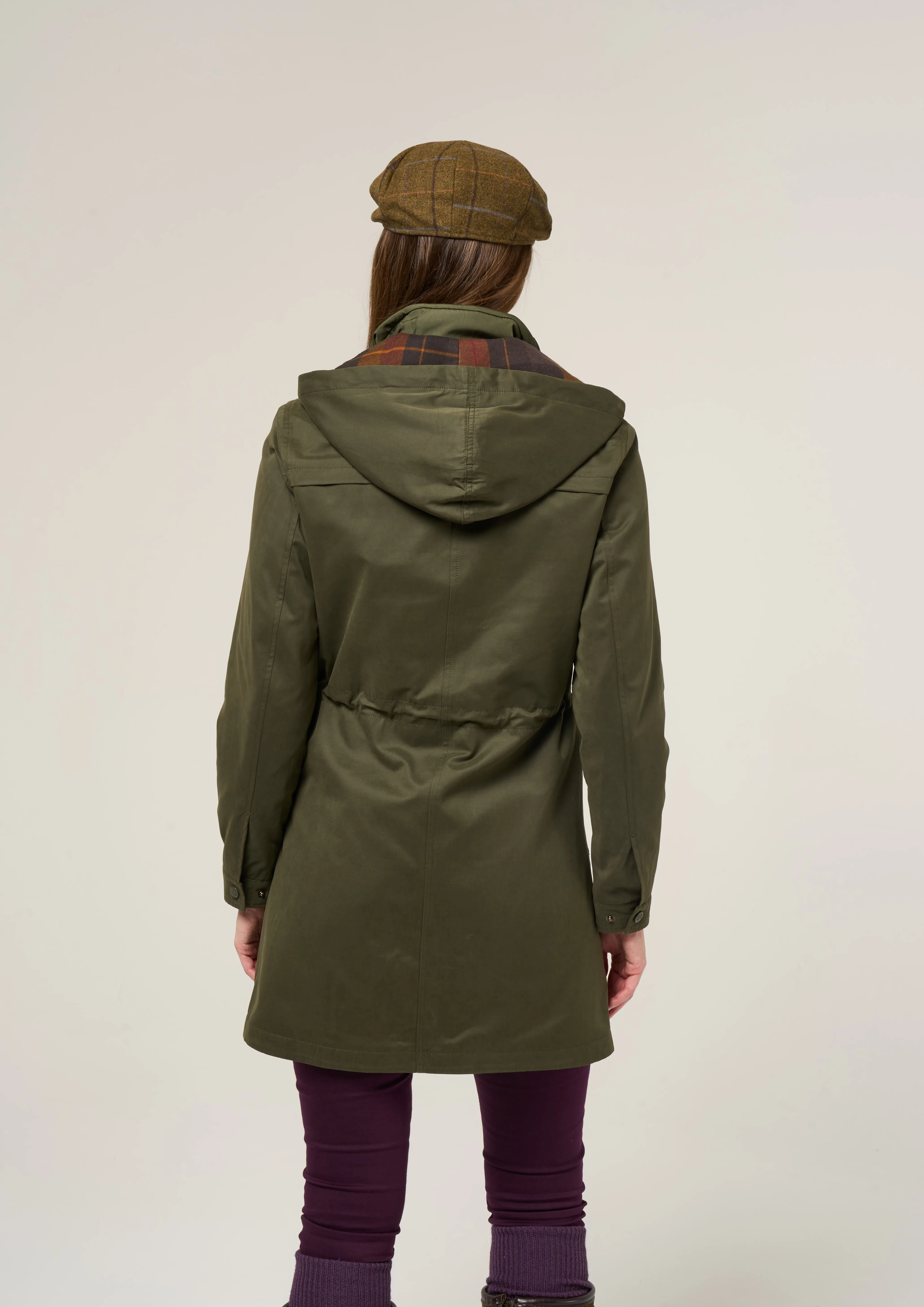 Milwood Women's Olive Jacket - Regular Fit