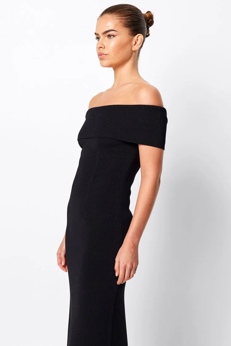 Monaco Off Shoulder Midi Dress