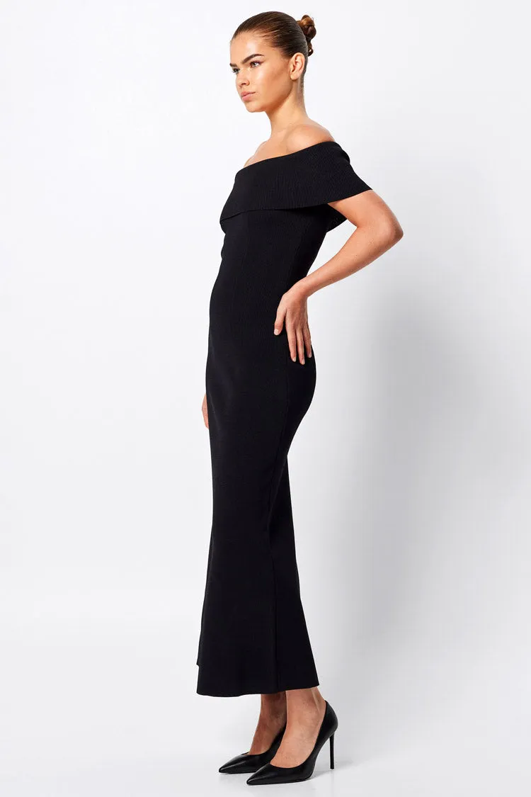 Monaco Off Shoulder Midi Dress