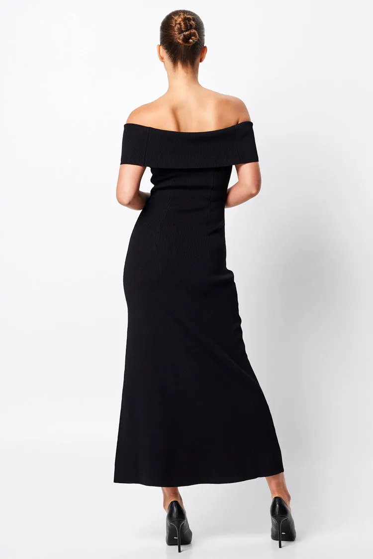 Monaco Off Shoulder Midi Dress