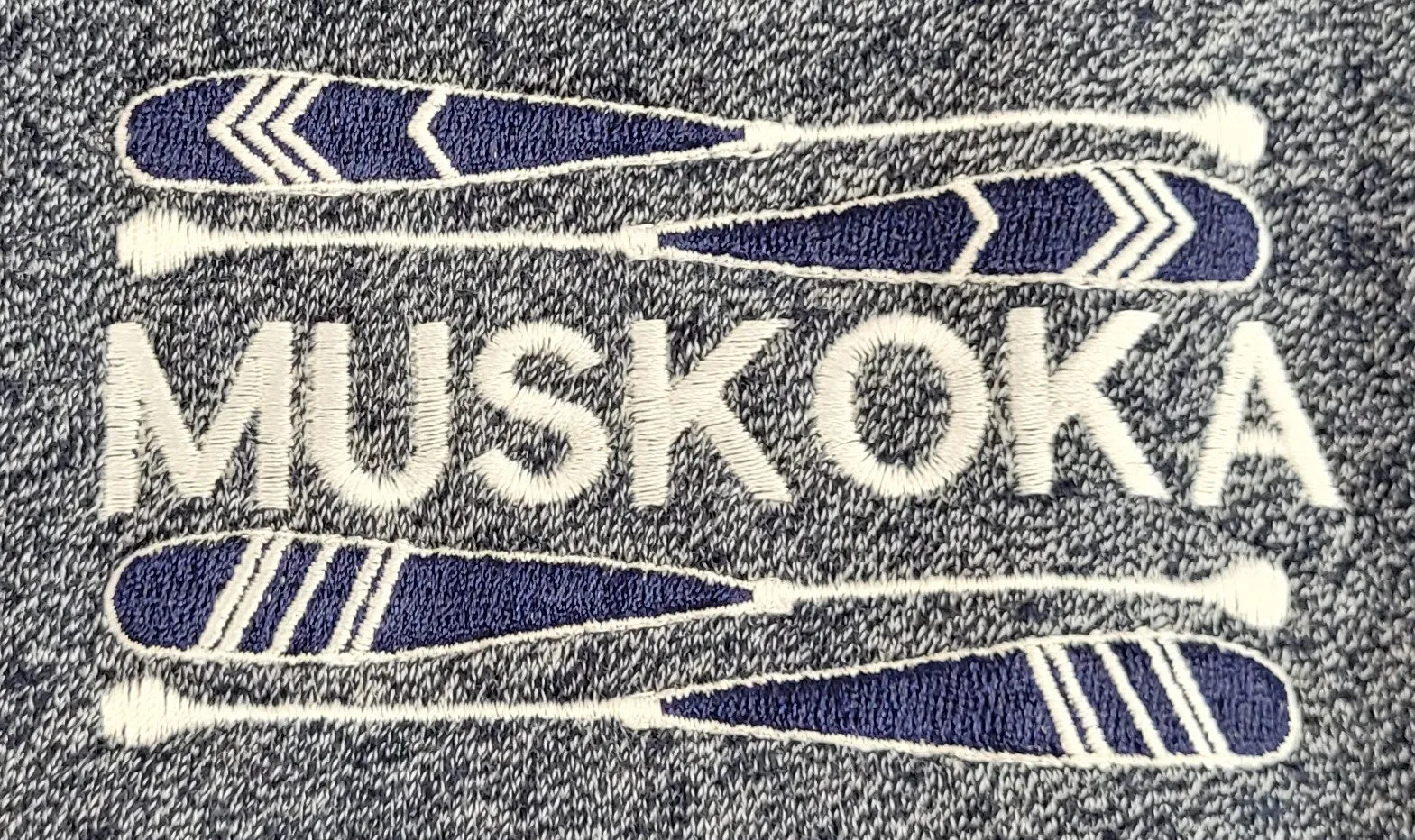 Muskoka Paddles Full Zip Heavy Hoodie