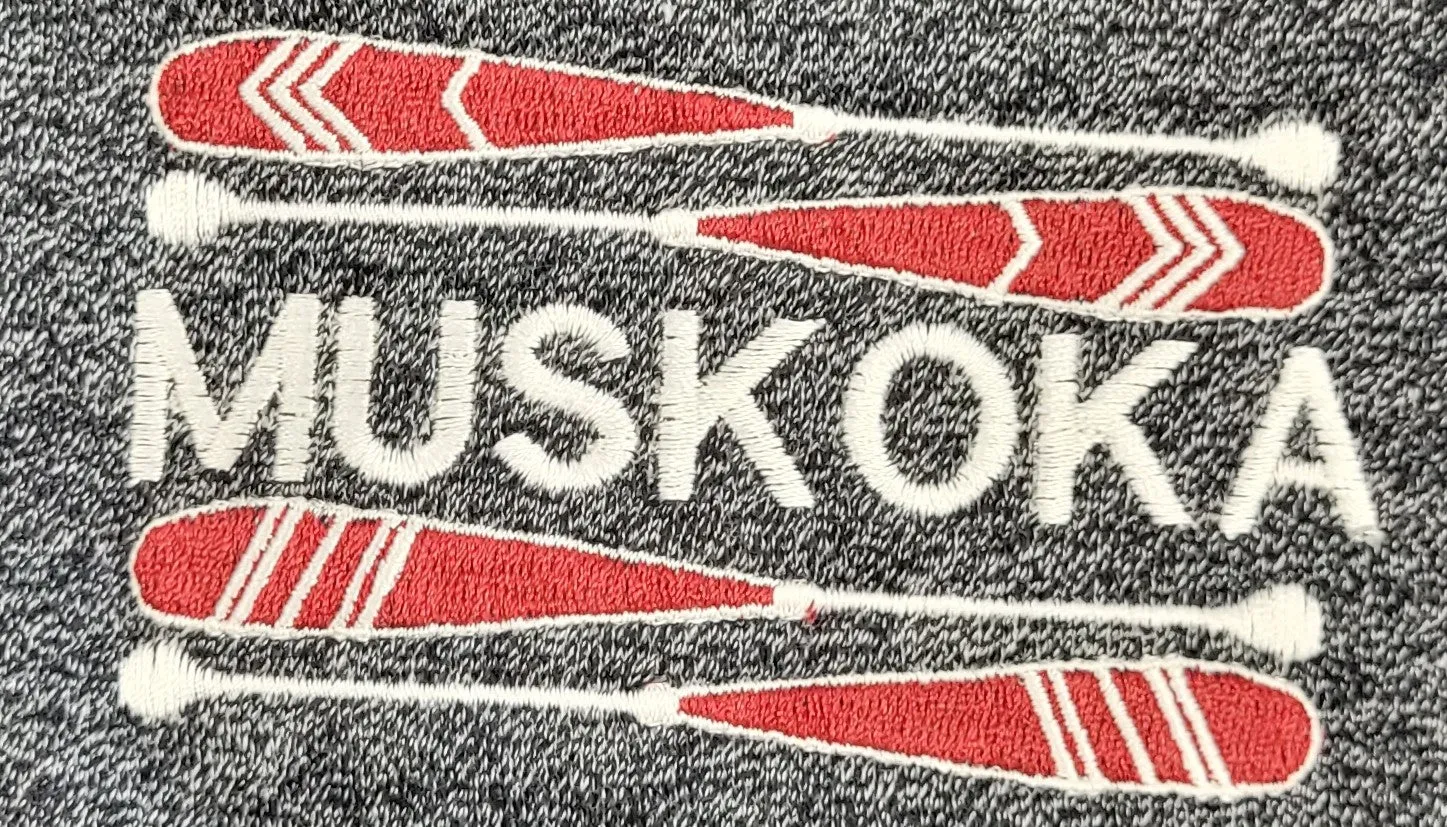 Muskoka Paddles- Full Zip Heavy Hoodie