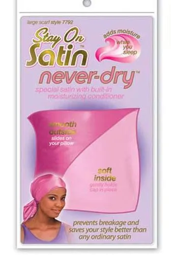 Never-dry Satin scarf - Stay On Satin