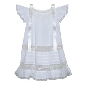 Nora Dress - White