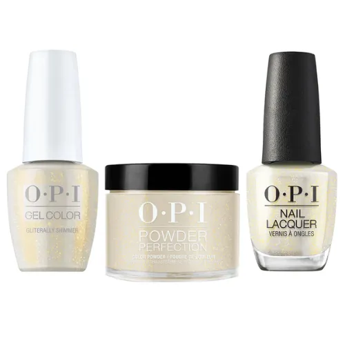 OPI Trio: S021 Gliterally Shimmer