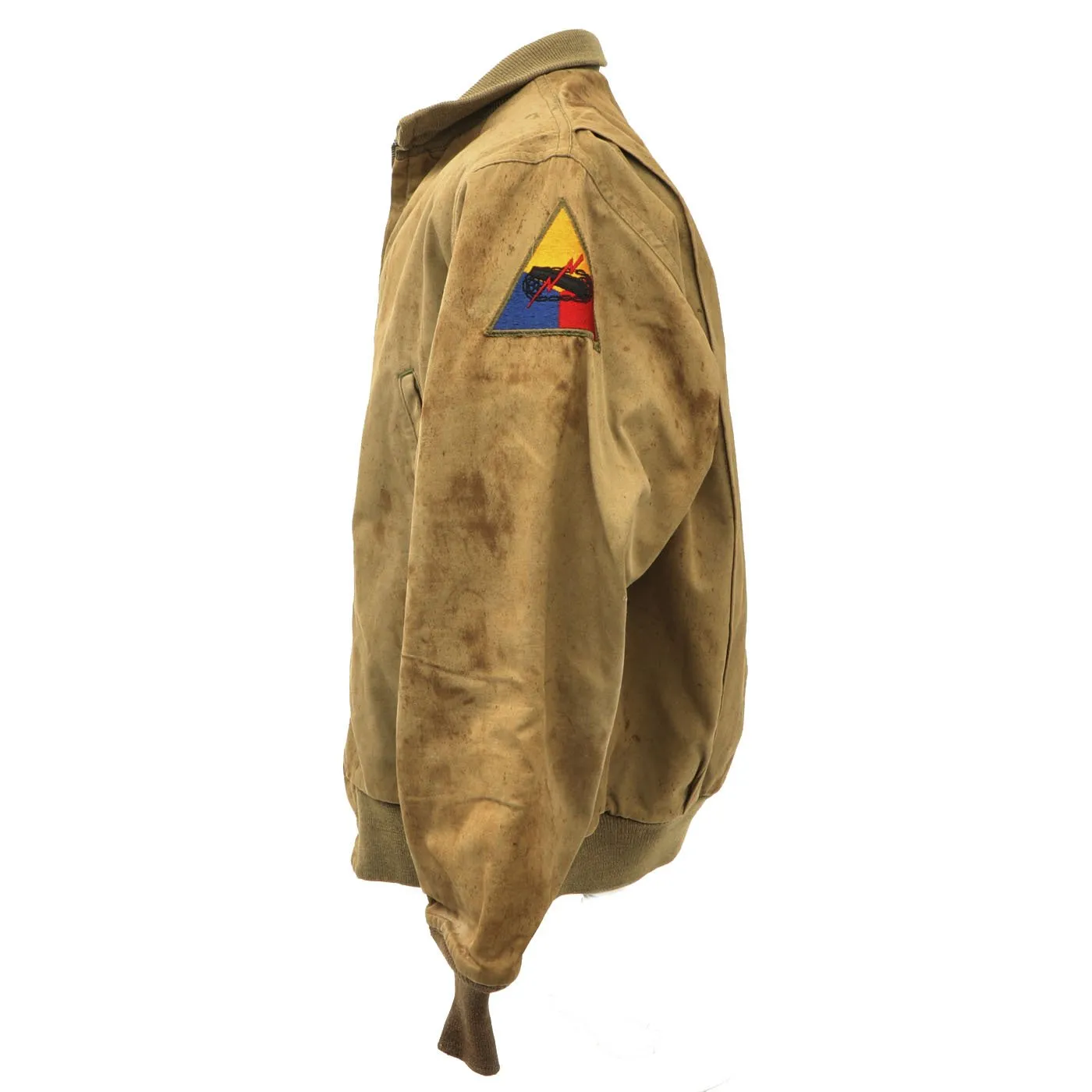 Original U.S. WWII Armored Division Tanker Jacket